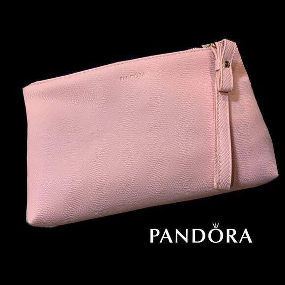 $5 ADD ON ITEM/New PANDORA Makeup bag Cosmetic Pouch   (Pale Rose) - Picture 5 of 12